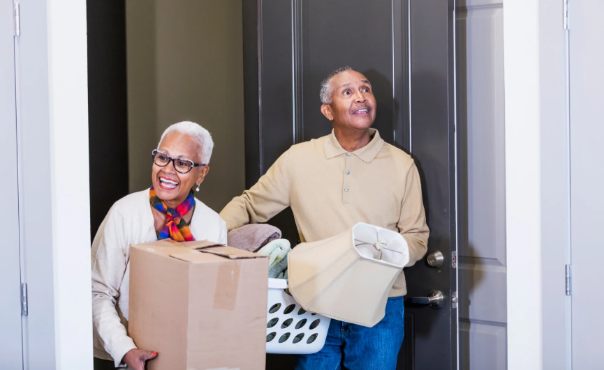 Moving for seniors with joy