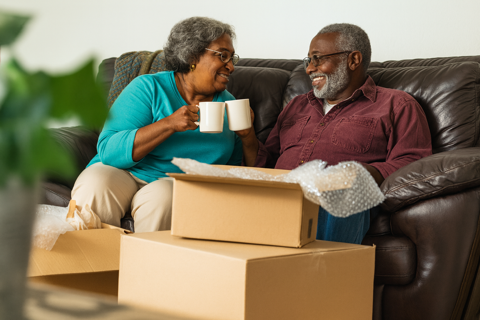 Senior downsizing Greater Vancouver couple